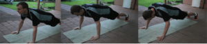 Neutral spine push up