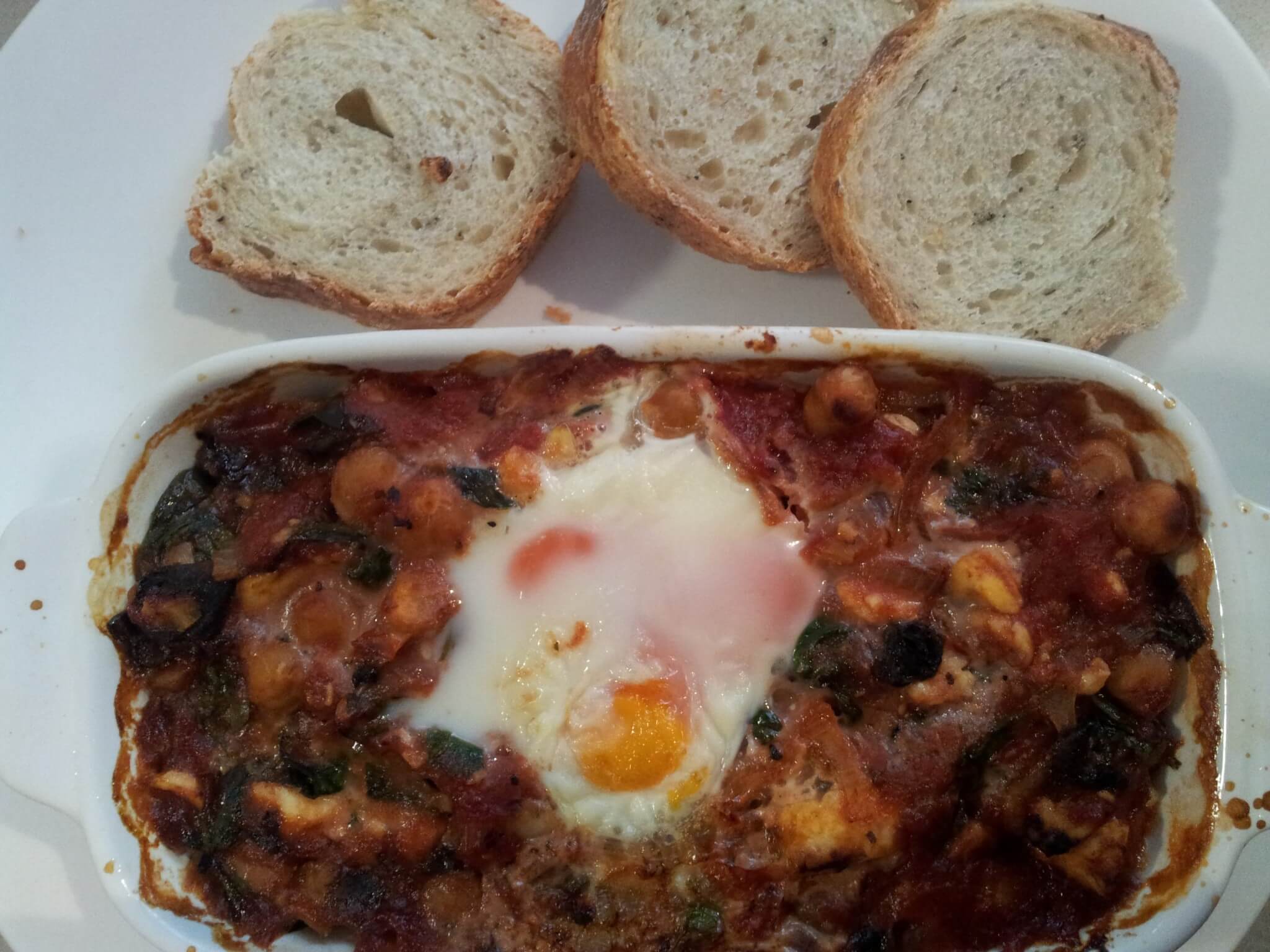 baked eggs